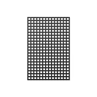 Treillage maille carrée 47mm 1.00m x 1.50m NOIR